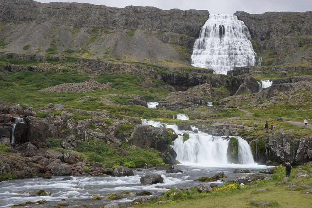 Wasserfall bei Dynjandi