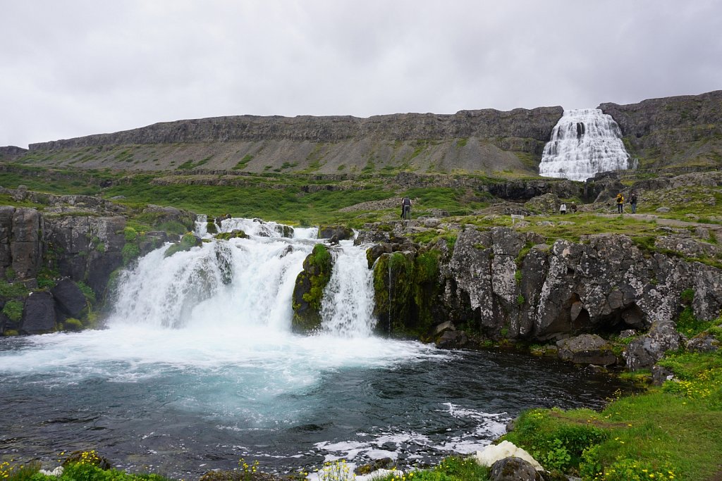 Wasserfall bei Dynjandi